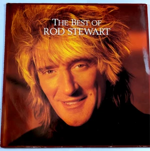 Rod Stewart The Best Of Lp 1989 Vg/Vg Maggie May Young Turks Baby Jane Sailing - Picture 1 of 4