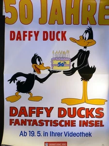 50 Jahre Duffy Duck - Videoposter A2 60x42cm gefaltet (R) - Picture 1 of 1