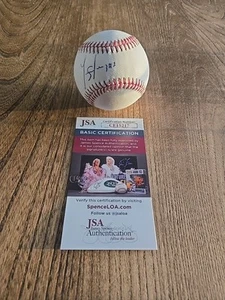 Luis Arraez Signed Autograph Rawlings Baseball ROMLB JSA COA Twins Padres SHLF - Picture 1 of 8