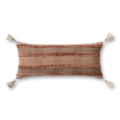 II Colección PLL0137 Óxido/Multi 12"" x 27"" Funda Solo Almohada Foto 1 de 3