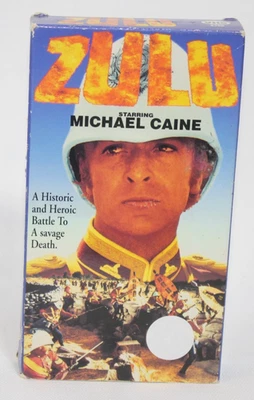 Zulu (VHS, 1992, GoodTimes Home Video) Starring Michael Caine – Preowned Classic Foto 1 de 4
