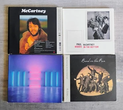 Paul McCartney CD 4 Lot - McCartney*Band On The Run* Kisses On The Bottom & New - Image 1 of 2
