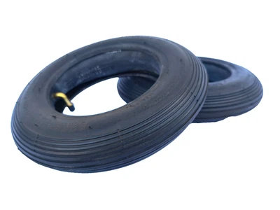 CHENG SHIN 2x Reifen 54-152 10 x 2 (2,00-6) 2 Schläuche 45° Kinderwagen Roller