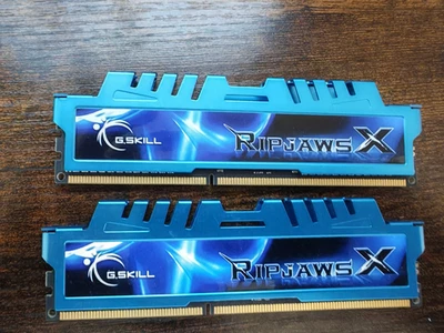G.Skill RipJawsX 8 GB (2x4GB) F3-2400C11D-8GXM DDR3-2400 - Bild 1 von 2