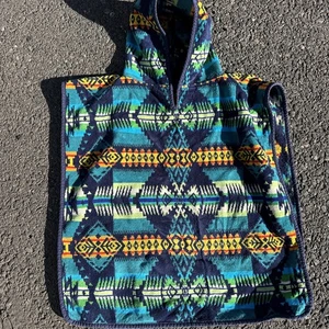 Pendleton Poncho Handtuch mit Kapuze Erwachsene Einheitsgröße - Bild 1 von 7