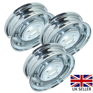 Vespa Felge vorne hinten 3er Set chrom 3,50" x 8" VBB VLB VNA Modelle - Bild 1 von 7