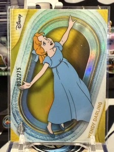 2025 Topps Chrome Disney Yellow /275 Wendy Darling #158 TZ - Picture 1 of 2