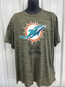 Nike Herren 2XL Miami Dolphins Salute To Service On Field Kurzarmshirt Neu - Bild 1 von 6