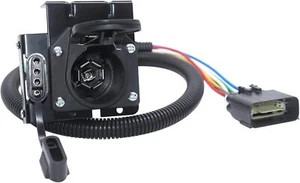 For Tesla Model Y 2020-2024 Multi-Tow 7-Way & 4-Pin Trailer Wiring Tow Harness - Picture 1 of 9
