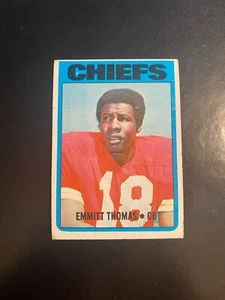 1972 TOPPS FOOTBALL #157 EMMITT THOMAS (RC)!! $1 SHIPPING!! - Picture 1 of 2
