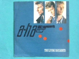 JAMES BOND - THE LIVING DAYLIGHTS : A-HA. 1987 VINYL SINGLE RECORD. - Imagen 1 de 5