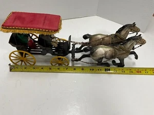 Kenton-Stanley Gusseisen Surrey mit Fransenspitze Pferdekutsche - Bild 1 von 10