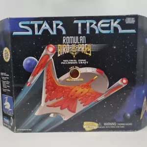 PLAYMATES Star Trek Romulan Bird of Prey No.16126 Collector's Series Edition '97 - Afbeelding 1 van 15