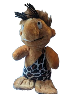 ACE Novelty 11.5" Caveman Plush Character Toy Vintage 70s 80s Made in Korea - Picture 1 of 4