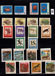 / CHINA, VIETNAM - MNH - ANIMALS - FROGS - REPTILES - TURTLES - SNAKES 