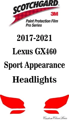Película de protección de pintura 3M Scotchgard serie Pro 2019 2020 2021 Lexus GX 460 Sport Foto 1 de 3