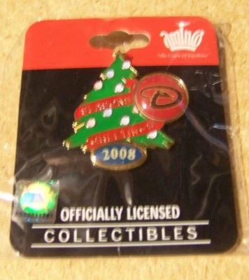 2008 Arizona Diamondbacks Season's Greetings pin Christmas Xmas MLB - Image 1 of 3