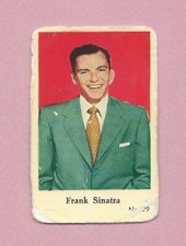 1955-58 Dutch Gum Card Nr #679 Frank Sinatra
