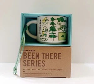 Starbucks Oregon Demitasse Mini Mug Been There Series 2oz Cup Ornament New - Picture 1 of 5