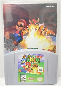 Super Mario 64 Nintendo 64 N64 Original Spiel mit Handbuch | 1996 getestet & gereinigt - Bild 1 von 14