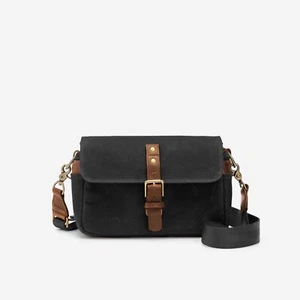 ONA The Bowery Camera Bag-Black Colored-Canvas Brand New-Free Shipping - Picture 1 of 5