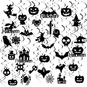 39 Pcs Halloween Hanging Swirls for Halloween Party Supplies Decorations - Picture 1 of 5