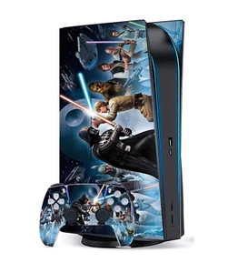 PEGATINA/SKIN PLAYSTATION 5 STAR WARS CONSOLA/CONTROL REMOTO, NP9 - Imagen 1 de 5
