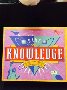 University Game Of Knowledge GAME All Present  1995 FAMILY FUN!! - Picture 1 of 6