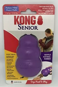 KONG Senior Dog Chew Toy. Tough USA made, Recommended by Vets - 2 Sizes - Picture 1 of 2