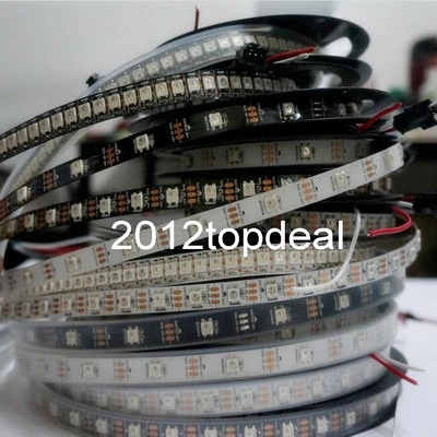 WS2812B 5050 RGB LED Strip 5M 150 300 Leds 144 30LED/M Individual Addressable 5V - Image 1 of 4