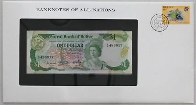 Belize 1984 Dollar Bank of all nations. 15 Cents stamp RC0567 combine shipping - Image 1 of 2