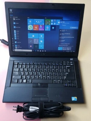 Dell Latitude E6400  Core 2 Duo  14" 2.53Ghz 4GB RAM 160GB HDD WIFI WIN 10 - Image 1 of 4