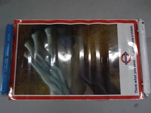 London Underground Fare Evasion Sticker Original Railway Poster 64x103cm approx - Picture 1 of 2