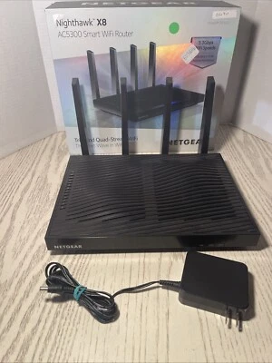 NETGEAR Nighthawk X8 AC5300 Smart WiFi Router - Image 1 of 4