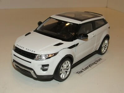 WELLY LAND ROVER RANGE ROVER EVOQUE SUV WHITE 1:24 NEW NO BOX FREE SHIP  - Image 1 of 4