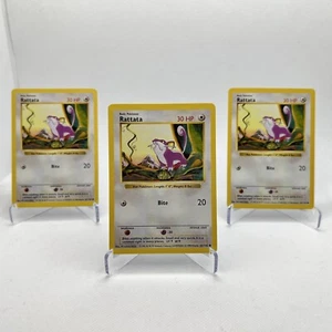 1x 1999 Pokemon "Rattata" Shadowless - 61/102 Card NM Near Mint - Picture 1 of 2