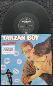 Baltimora – Tarzan Boy 3 Mixes 12'' Vinyl 1985 CLEANED/TESTED VG+/VG+ VIDEO CLIP - Imagen 1 de 8