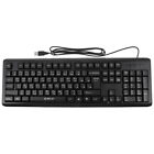 Wired Gaming Keyboard Full Size Chinese Input Typing Keyboard Accessory