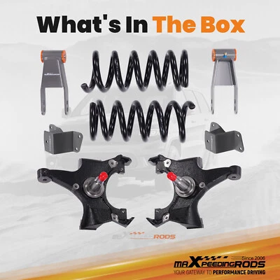 Kit de caída delantero 4" trasero 3-4" para Chevrolet GMC C1500 1988-1998 2x2 Foto 1 de 4