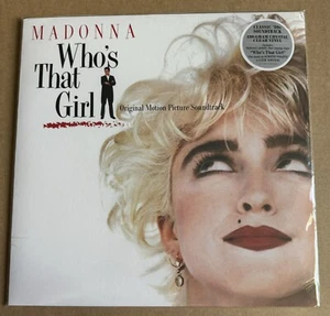MADONNA * WHO'S THAT GIRL SOUNDTRACK * LIMITED EDITION CLEAR VINYL * SEALED - Picture 1 of 3