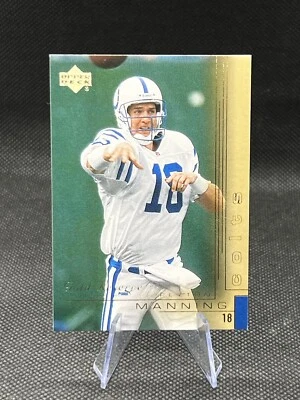 2000 Upper Deck Gold Reserve #63 Peyton Manning - Indianapolis Colts  - Image 1 of 2