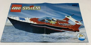 Lego Manual For Set 4002 Riptide Racer NO BRICKS - Picture 1 of 2