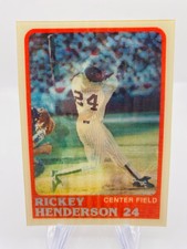 1987 Sportflics Hologram- Rickey Henderson #11-MLB-Baseball-Yankees- EX
