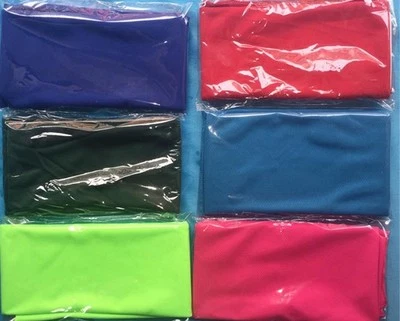 50 x mixed colours Cooling Towels.Ice Cold Neck Cooler .KEEP COOL and ICY. SPORT - image 1 of 4