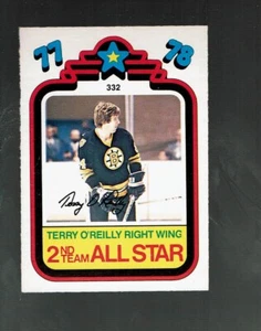 1978-79. OPC 2nd Team All-Star. Terry O'Reilly #332 NM nice centring - Picture 1 of 2
