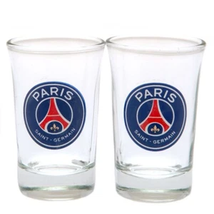 Juego de vasos de chupito Paris Saint Germain FC 2pk, cumpleaños, regalo producto oficial - Imagen 1 de 4