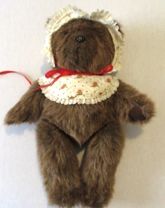 Carillon a carica orsacchiotto in mohair? Braccia testa mobile gambe 19" vintage - Foto 1 di 8
