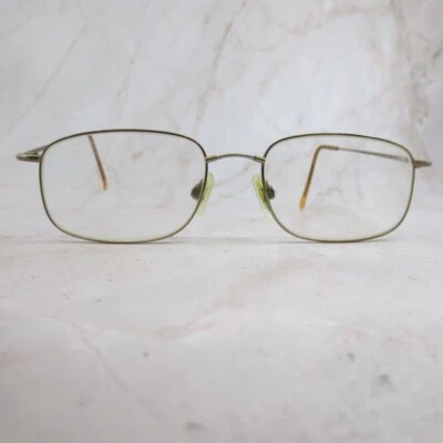 Marco de gafas Flexon 610 by Marchon unisex dorado borde completo cuadrado 55-18-145 Foto 1 de 4