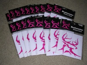 18 MAGENTA BUSHMASTER BUCK DEER DECALS - Picture 1 of 1