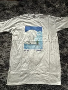 Vtg Single Stitch T Shirt Polar Bear With Christmas Tree OSFA - Picture 1 of 5